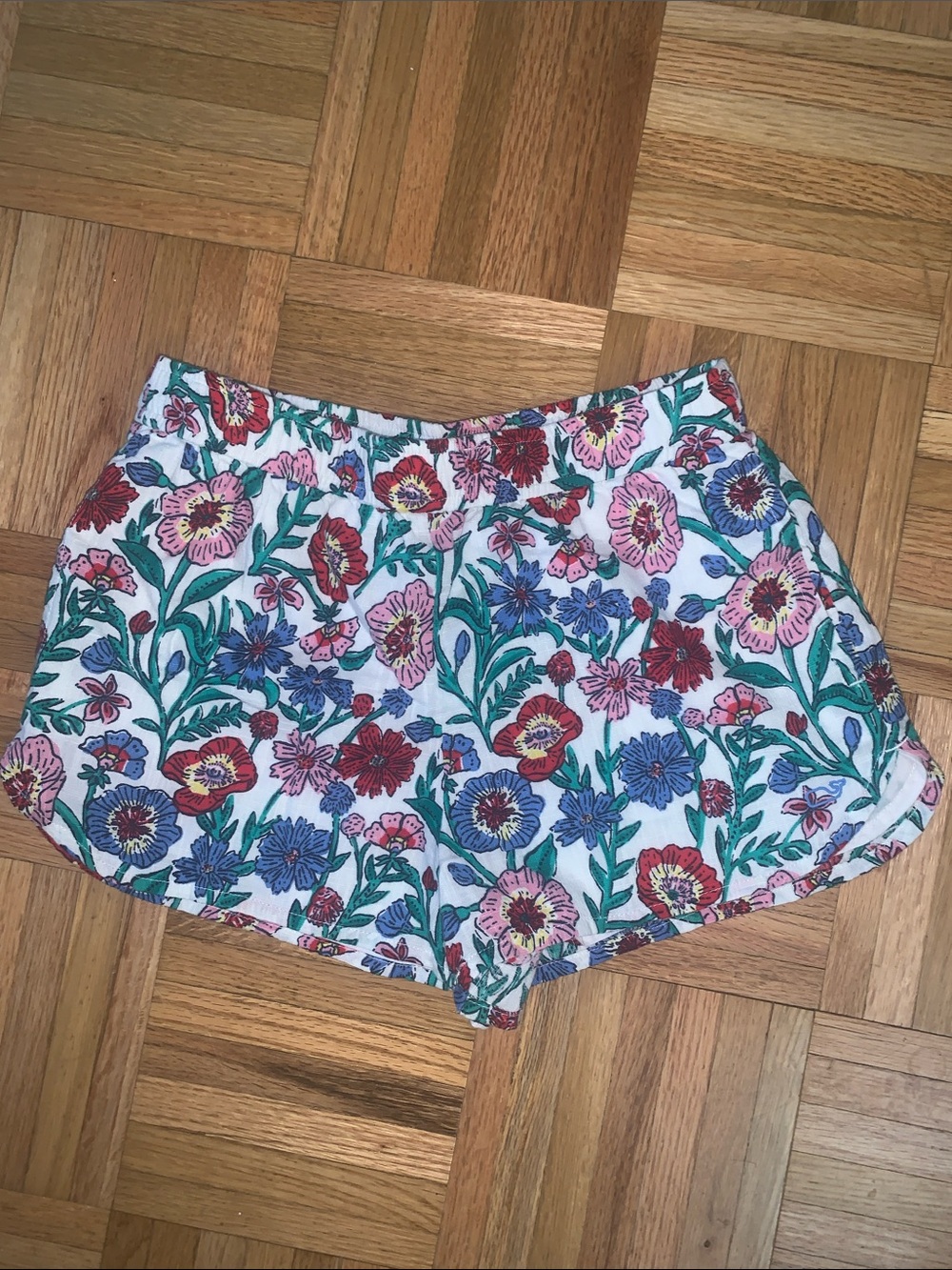 Vineyard Vines Shorts w/ Pockets Girls Size 7/8 (Small) Floral Print